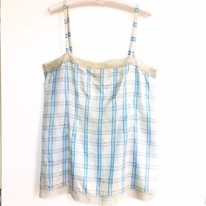 DOSA Silk Camisole with Lace